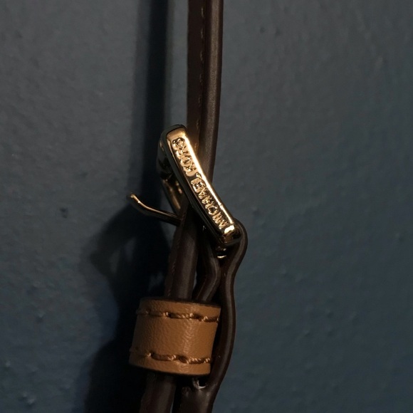 Retail $348- NWT Michael Kors- Jet Set Small Two-Tone Logo Crossbody Bag - Picture 10 of 11